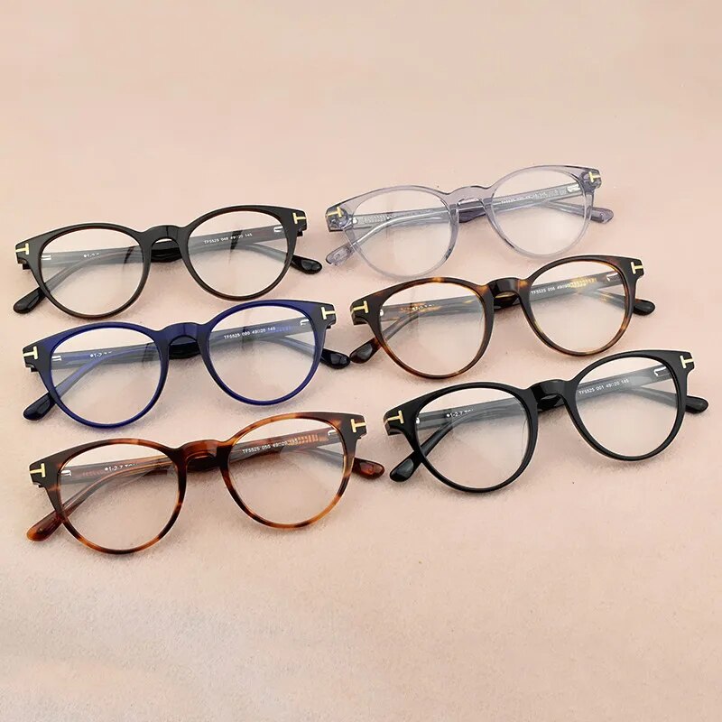 2019 Transparent glasses frame men 5525 eye glasses frames for women computer myopia glasses frame women Square spectacle frames