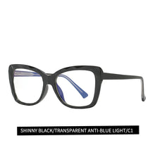 Load image into Gallery viewer, Anti-blue Light cateye Glasses Frames Women TR Frame Designer  Computer Glasses Optical Eyeglasses