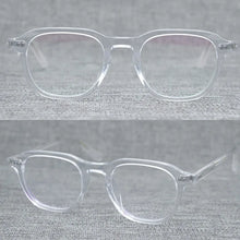 Load image into Gallery viewer, Acetate Square Glasses Frame Women Men Vintage Transparent Clear Glasses Optical Prescription Eyeglasses Frames Eyewear Oculos