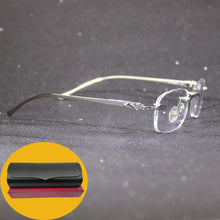 Load image into Gallery viewer, Cart Glasses Frame Titanium for Women and Men Eyewear on Reading Computer Prescription Eyeglasses Transparent Panther 5102336