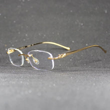 Load image into Gallery viewer, Cart Glasses Frame Titanium for Women and Men Eyewear on Reading Computer Prescription Eyeglasses Transparent Panther 5102336