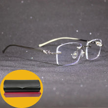 Load image into Gallery viewer, Cart Glasses Frame Titanium for Women and Men Eyewear on Reading Computer Prescription Eyeglasses Transparent Panther 5102336