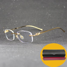 Load image into Gallery viewer, Cart Glasses Frame Titanium for Women and Men Eyewear on Reading Computer Prescription Eyeglasses Transparent Panther 5102336