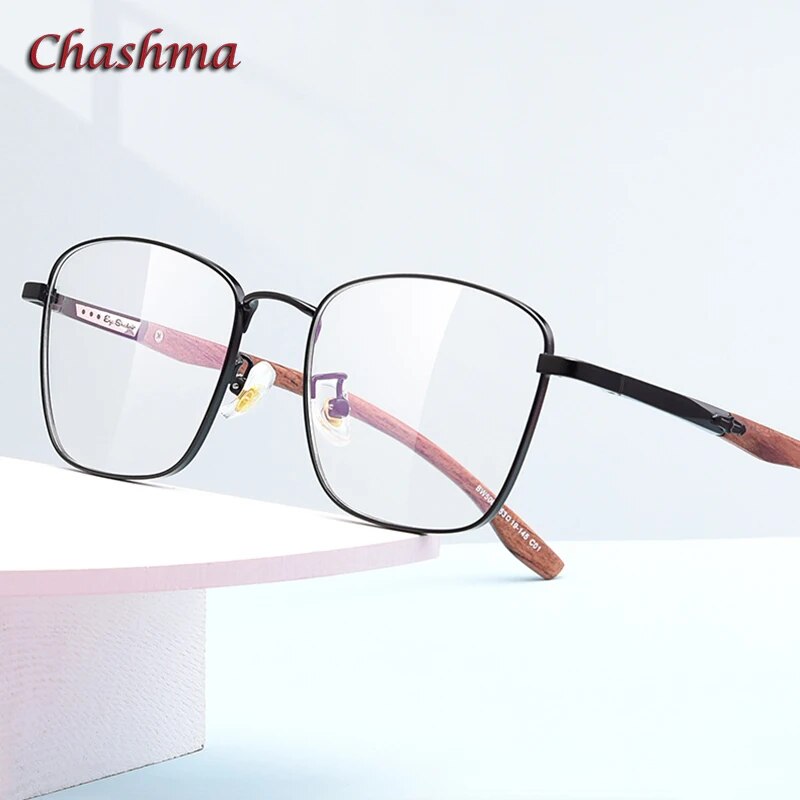 Chashma Wood Eyewear Frame Lenti ottiche da vista Uomo Occhiali da vista di tendenza moda Donna Occhiali anti-raggio blu