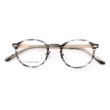 Load image into Gallery viewer, Classic Round Glasses Frames for Women Optical Eyeglasses Frames Men Full Rim Brown Prescription Eyewear Lightweight Spectacles