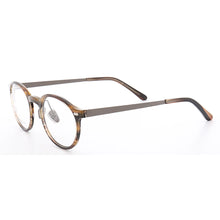 Load image into Gallery viewer, Classic Round Glasses Frames for Women Optical Eyeglasses Frames Men Full Rim Brown Prescription Eyewear Lightweight Spectacles