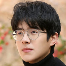 Load image into Gallery viewer, Denmark Brand Pure Titanium Glasses Frame Men Women  Pilot Double Beam Ultralight Optical Eyeglasses 9745 Read Eyewear