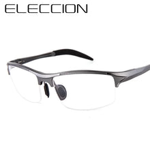 Carica l'immagine nel visualizzatore di Gallery, ELECCION Brand Prescription Men Glasses Frame Aluminium Magnesium Alloy Frame Spectacle Eyeglasses Myopia Glasses sports goggles
