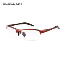 Carica l'immagine nel visualizzatore di Gallery, ELECCION Brand Prescription Men Glasses Frame Aluminium Magnesium Alloy Frame Spectacle Eyeglasses Myopia Glasses sports goggles
