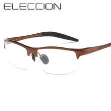 Carica l'immagine nel visualizzatore di Gallery, ELECCION Brand Prescription Men Glasses Frame Aluminium Magnesium Alloy Frame Spectacle Eyeglasses Myopia Glasses sports goggles