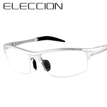Carica l'immagine nel visualizzatore di Gallery, ELECCION Brand Prescription Men Glasses Frame Aluminium Magnesium Alloy Frame Spectacle Eyeglasses Myopia Glasses sports goggles