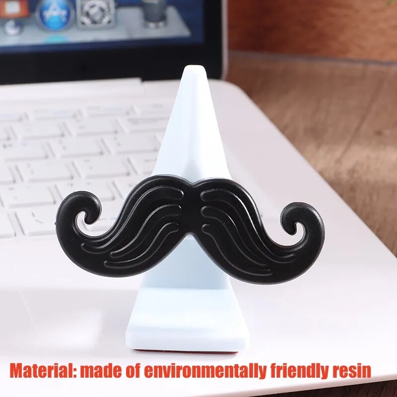 Glasses Stand Sunglasses Holder Lip Beard Easter Island Head Shape Home Funny Desk Decor Spectacle Holding Bracket Glasses Stand