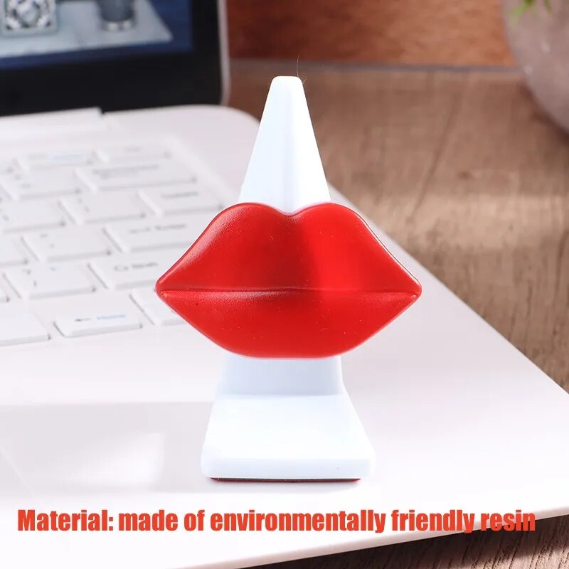 Glasses Stand Sunglasses Holder Lip Beard Easter Island Head Shape Home Funny Desk Decor Spectacle Holding Bracket Glasses Stand