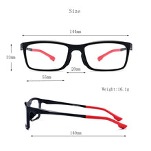 Load image into Gallery viewer, HDCRAFTER TR90 Prescription Sport Goggles Glasses Frame Man Sports Glasses Detachable Diopter Lens Glasses Photochromic Lens