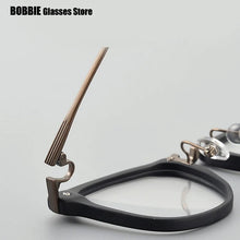 Load image into Gallery viewer, Handmade Glasses Frame Men Women Square Frames Optical Eyeglasses Ultra-light Myopia Prescription Spectacles Titanium Acetate