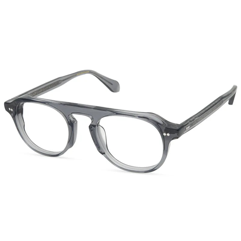 Japanese Handmade Designer Glasses Frame Classic Square Titanium Acetate Eyeglasses Men Women Retro Personality Designer Eyewear