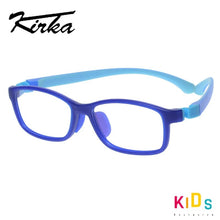 Load image into Gallery viewer, Kids Glasses Tr90 Silicon Eyeglass Frames Children Flexible Sports Children Glasses Blue Prescription Eyewear Frames Rubber