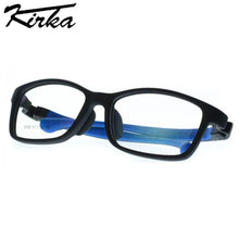 Load image into Gallery viewer, Kirka Gray Eyeglasses Frames Children Glasses TR90 Flexible Myopia Optical Frame Kid Boys and Girls Sports Eyewear Kids Glasses