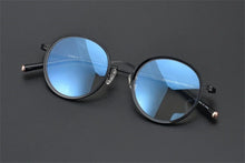 Load image into Gallery viewer, Korean Brand Titanium Round Retro Lightweight Eyewear Men Alloy Prescription Glasses Frame Women Reading Eyeglasses Oculos De