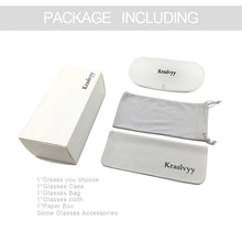 Load image into Gallery viewer, Krasivyy Pure Titanium Glasses Frame Men Square Myopia Prescription Eyeglasses Frames Women  Full-Rim Optical Korean Eyewear