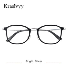 Load image into Gallery viewer, Krasivyy Pure Titanium Glasses Frame Men Square Myopia Prescription Eyeglasses Frames Women  Full-Rim Optical Korean Eyewear