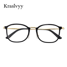 Load image into Gallery viewer, Krasivyy Pure Titanium Glasses Frame Men Square Myopia Prescription Eyeglasses Frames Women  Full-Rim Optical Korean Eyewear