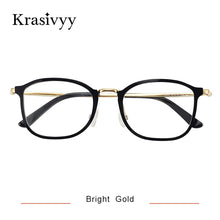 Load image into Gallery viewer, Krasivyy Pure Titanium Glasses Frame Men Square Myopia Prescription Eyeglasses Frames Women  Full-Rim Optical Korean Eyewear