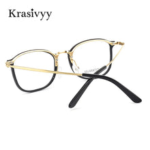 Load image into Gallery viewer, Krasivyy Pure Titanium Glasses Frame Men Square Myopia Prescription Eyeglasses Frames Women  Full-Rim Optical Korean Eyewear