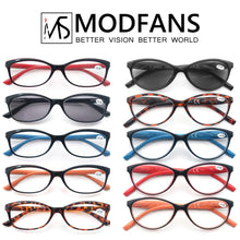 Load image into Gallery viewer, MODFANS Classic Retro Sunglasses Frame Reading Glasses For Women Men Plastic Material Eyeglass Unbreakable Eyeglasses Comfortabl