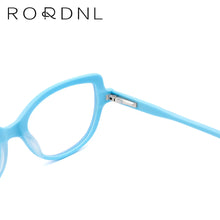 Load image into Gallery viewer, Myopia Optical Cat Eye Glasses Frame Kids Wholesale Bulk High Quality Eyeglasses Boys Girls Acetate Child Prescription Eyewear