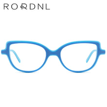 Load image into Gallery viewer, Myopia Optical Cat Eye Glasses Frame Kids Wholesale Bulk High Quality Eyeglasses Boys Girls Acetate Child Prescription Eyewear