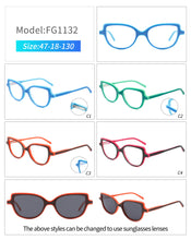 Load image into Gallery viewer, Myopia Optical Cat Eye Glasses Frame Kids Wholesale Bulk High Quality Eyeglasses Boys Girls Acetate Child Prescription Eyewear