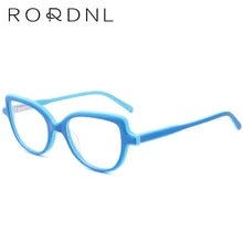 Load image into Gallery viewer, Myopia Optical Cat Eye Glasses Frame Kids Wholesale Bulk High Quality Eyeglasses Boys Girls Acetate Child Prescription Eyewear