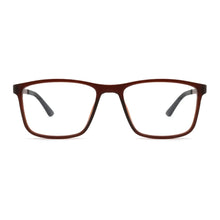 Load image into Gallery viewer, NONOR Classic Optical Glasses TR Frame For Women Square Eyeglasses Frames For Men Designer Brown  Spectacles