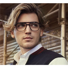 Load image into Gallery viewer, Pilot Style Acetate Optical Glasses frame Women Brand Designer Square Prescription Eyeglasses Male spectacles oculos de grau
