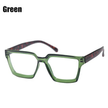 Load image into Gallery viewer, SOOLALA Square Glasses Frame Man Woman Spring Hinged Blue Light Blocking Optical Computer Eyeglasses Prescription Myopia Frame