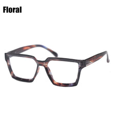 Load image into Gallery viewer, SOOLALA Square Glasses Frame Man Woman Spring Hinged Blue Light Blocking Optical Computer Eyeglasses Prescription Myopia Frame