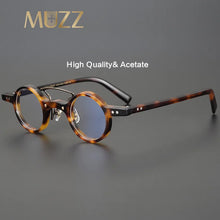 Load image into Gallery viewer, Small Size Round Acetate Optical Eyeglasses Men Myopia Prescription Glasses Women Japan Handmade Designer Glasses Frame Eyewear