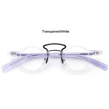 Load image into Gallery viewer, Small Size Round Acetate Optical Eyeglasses Men Myopia Prescription Glasses Women Japan Handmade Designer Glasses Frame Eyewear