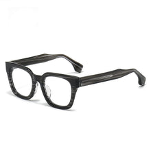 Load image into Gallery viewer, Square Thick Acetate Eyeglasses Frames Men  Optical Prescription Glasses Women Black Outdoor High Street Eyewear