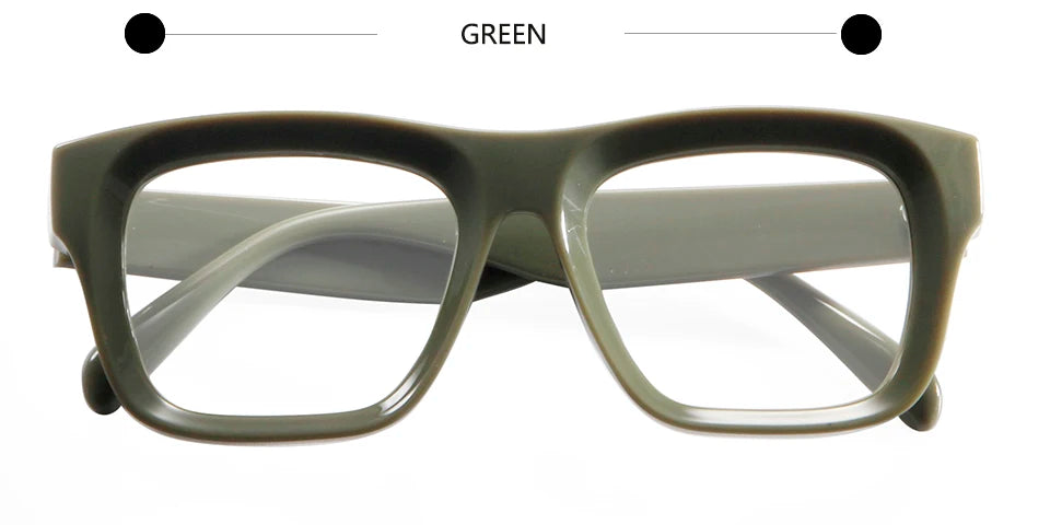 Trendy Oversized Square Eye Glasses For Men Tr90 Large Bold Frame Spectacles Women Myopia Prescription Glasses Oculos De Grau