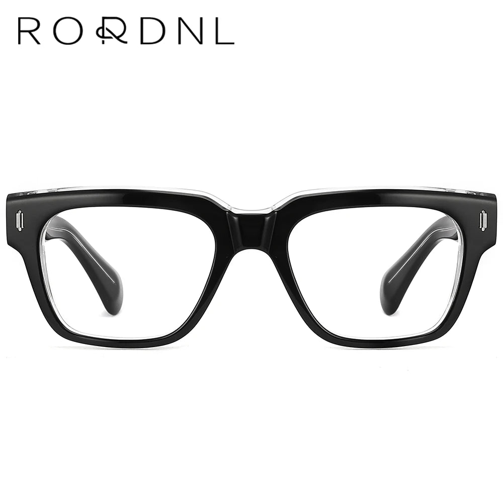 Women Men Eyeglasses Frames Square Optical Prescription Glasses Myopia