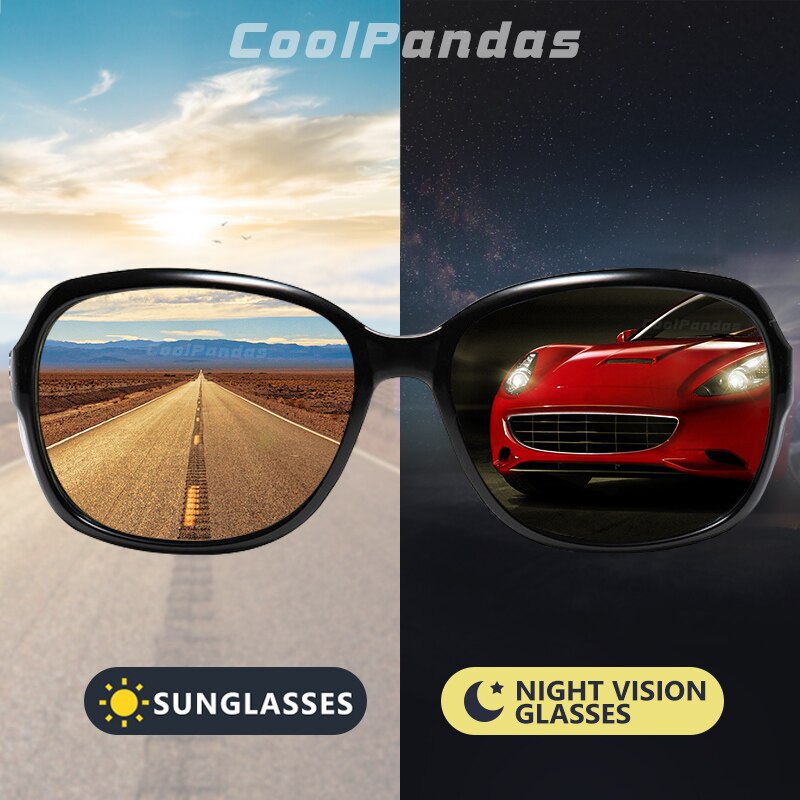 2023 Women Photochromic Sunglasses Chameleon Polarized Day Night Vision Driving Glasse Sunmer shades lunette de soleil femme