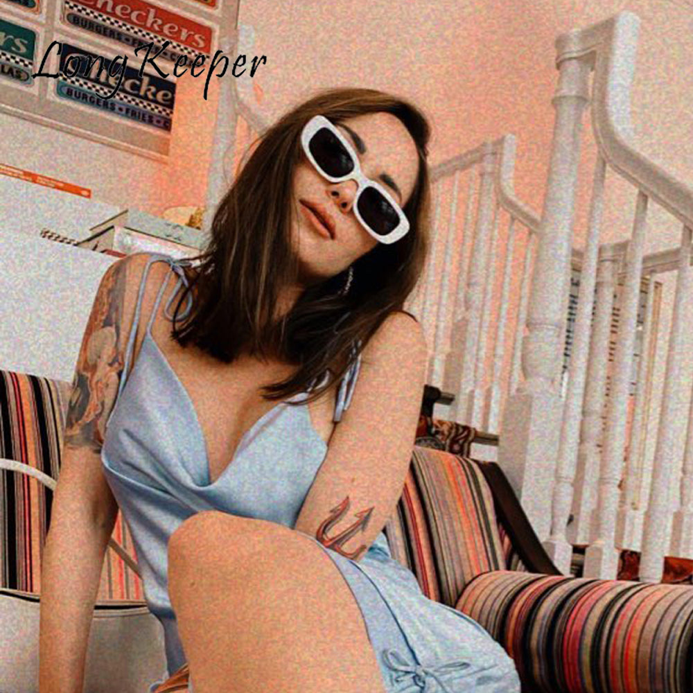 Small square sunglasses women's top
