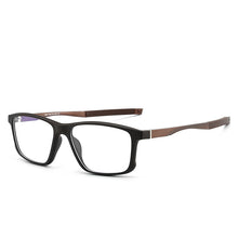 Load image into Gallery viewer, 47547 Square Anti Blue Light Sport Glasses Frames Aluminum Magnesium Leg Men Women TR90 Computer Eyeglasses