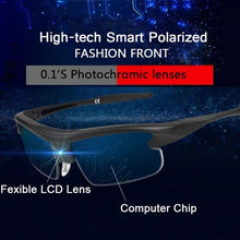 Load image into Gallery viewer, AI Smart Sunglasses Man Polarized Sun Glasses Sports 0.1S Color Change Intelligent Pochromic Eyewear Fill Prescription Lenses