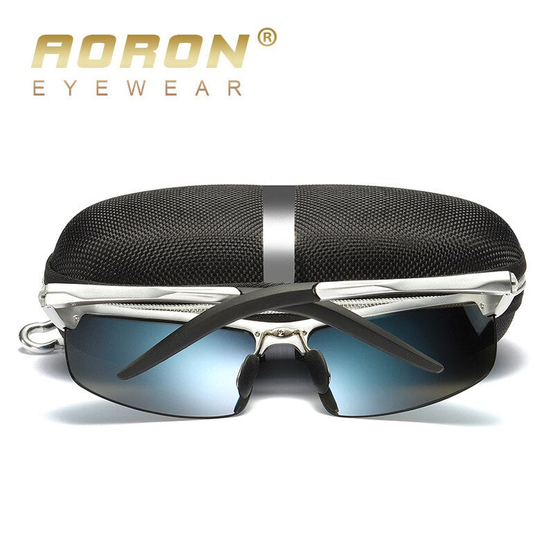 AORON Mens Sunglasses Polarized Driving Sports Aluminum Frame Sun