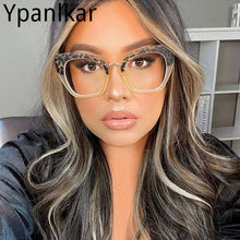 Load image into Gallery viewer, Anti-Blue Light Classic Cat Eye Glasses Frame Women Brand Designer Acetate Material Red Optical Eyeglasses