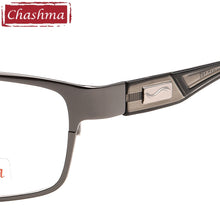 Load image into Gallery viewer, Chashma Brand Sport Stylish Eyewear Men Full Rimmed Titanium Frame TR 90 Flexible Temple Transparent Lenses Light Eye Glasses