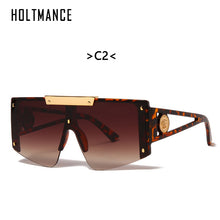 Load image into Gallery viewer, Classic Oversized Pilot Sunglasses Men Band Design Photochromic Eyewear Big Frame Driving Shades Male Sun Glasses UV400